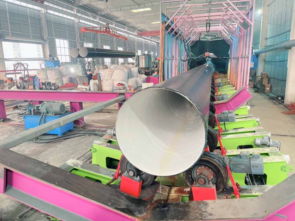 DN400外3PE内IPN8710防腐钢管